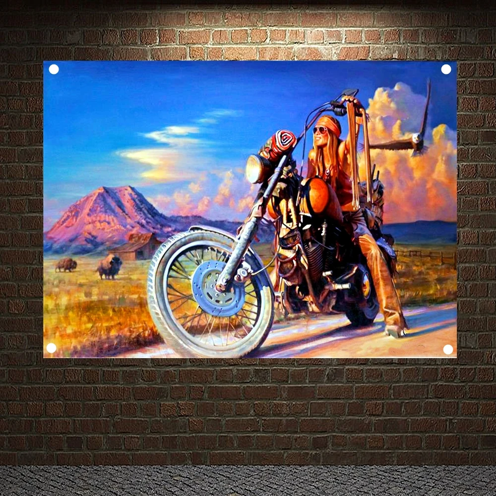 Auto Repair Shop In - Eagle Easy Rider lukisan sepeda motor