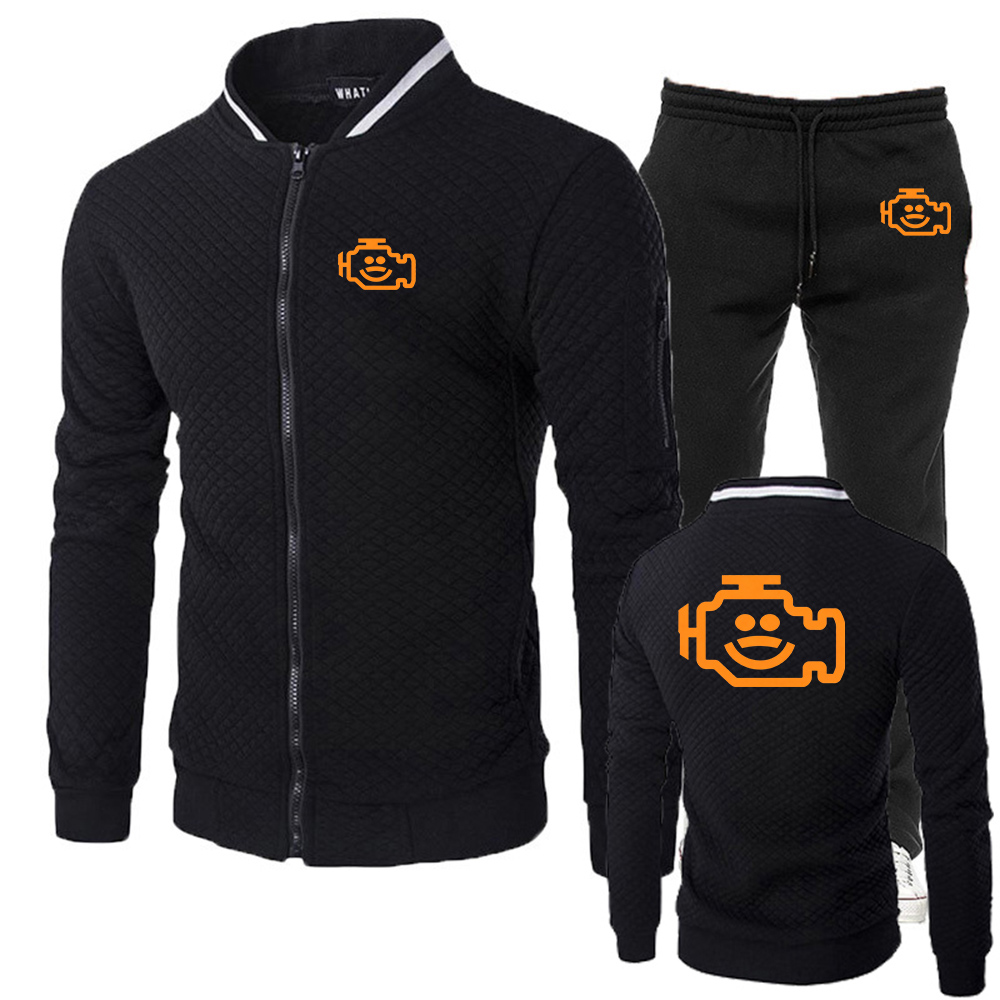 Auto Repair Shop Logo - Hoodie dan Celana Santai Pria Musim